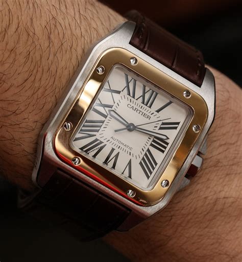 how much is cartier santos watch|cartier santos 100 price uk.